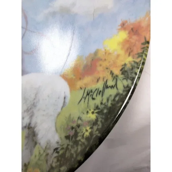 Little Bo Peep Plate Mother Goose John McClelland Limited Ed Reco 1983 - Picture 4 of 5